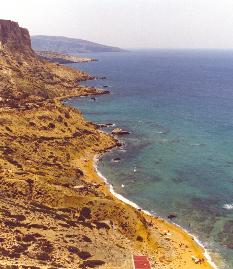 Red Beach in Matela, Crete...we never made it...